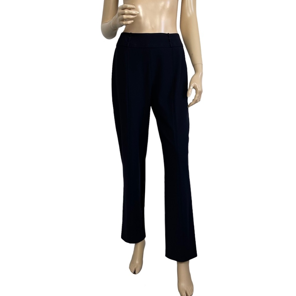 Escada Women's Black Wool Trouser Dress Pants EUR/38 US/8